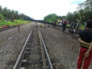 KA Bangunkarta Anjlok di Bumiayu, Perjalanan Terganggu