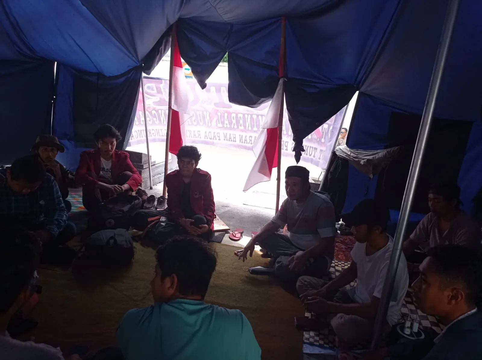 Kasus Andrie Yunus: Mahasiswa Gelar Tenda di Komnas HAM