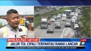 Kendaraan Lewati Tol Cipali Capai 1,8 Juta Unit di Lebaran 2026