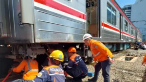 Kereta Bangunkarta Anjlok di Bumiayu, KAI Lakukan Pengalihan