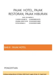 Keringanan Pajak Restoran dan Hotel DKI Jakarta 2026