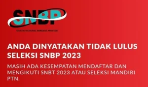 Kiat Hadapi Kegagalan SNBP dan Cara Bangkit di 2026