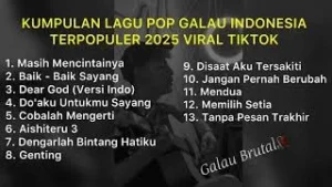 Lirik Lagu Pop Indonesia Terpopuler 2026 yang Viral
