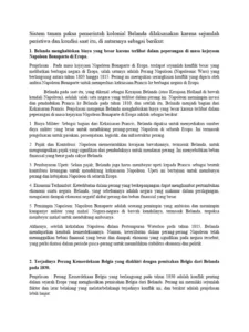 Penggabungan Desa di Mojokerto Era Kolonial Belanda untuk Tanam Paksa