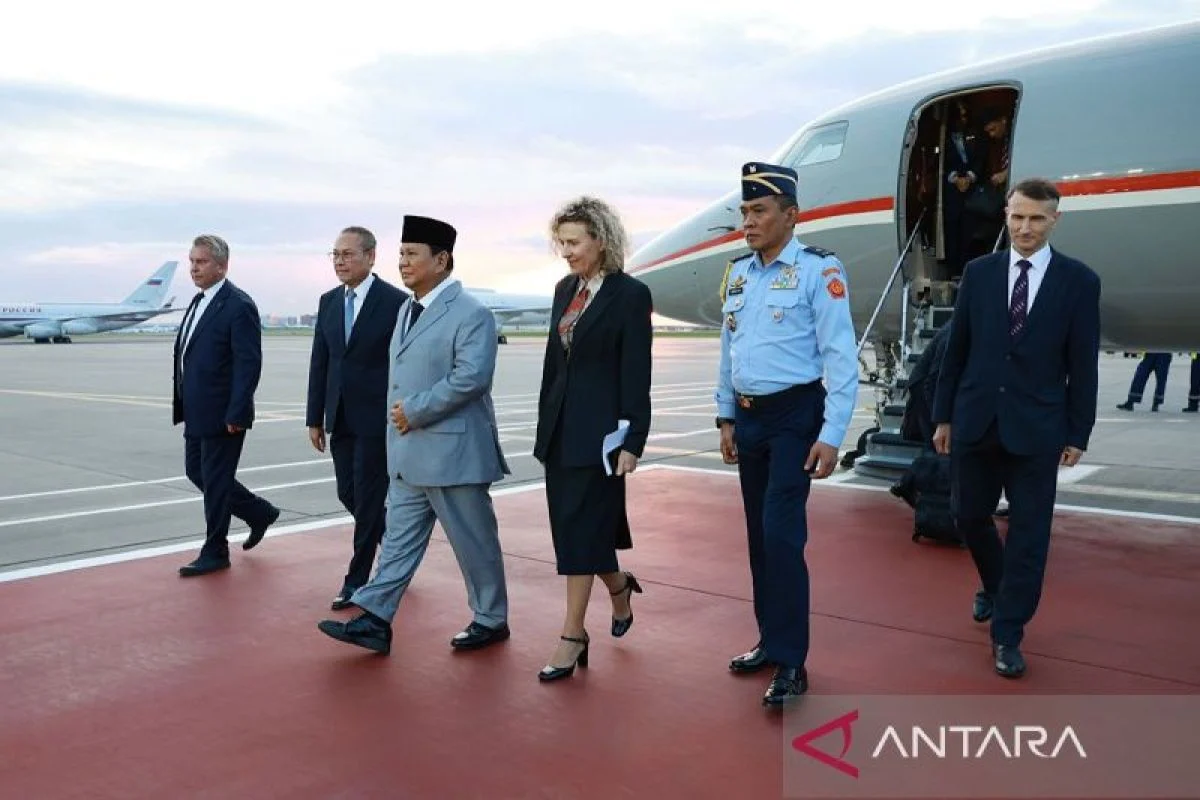 Prabowo Terbang ke Moskow Temui Vladimir Putin untuk Isu Strategis