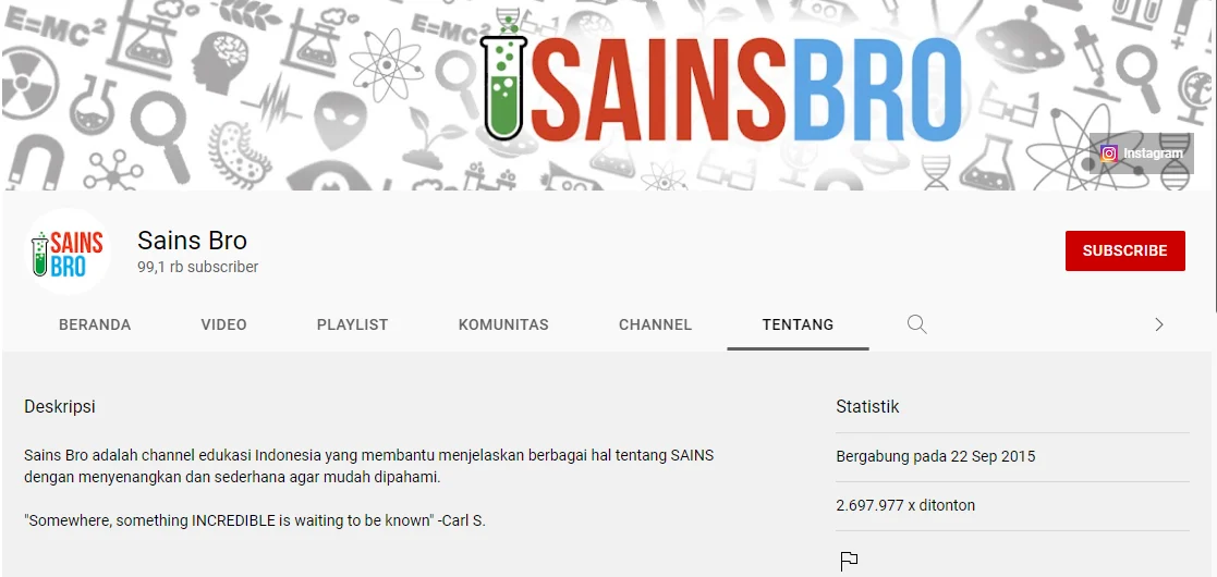 Rekomendasi Channel YouTube Edukasi Indonesia Terbaik 2026
