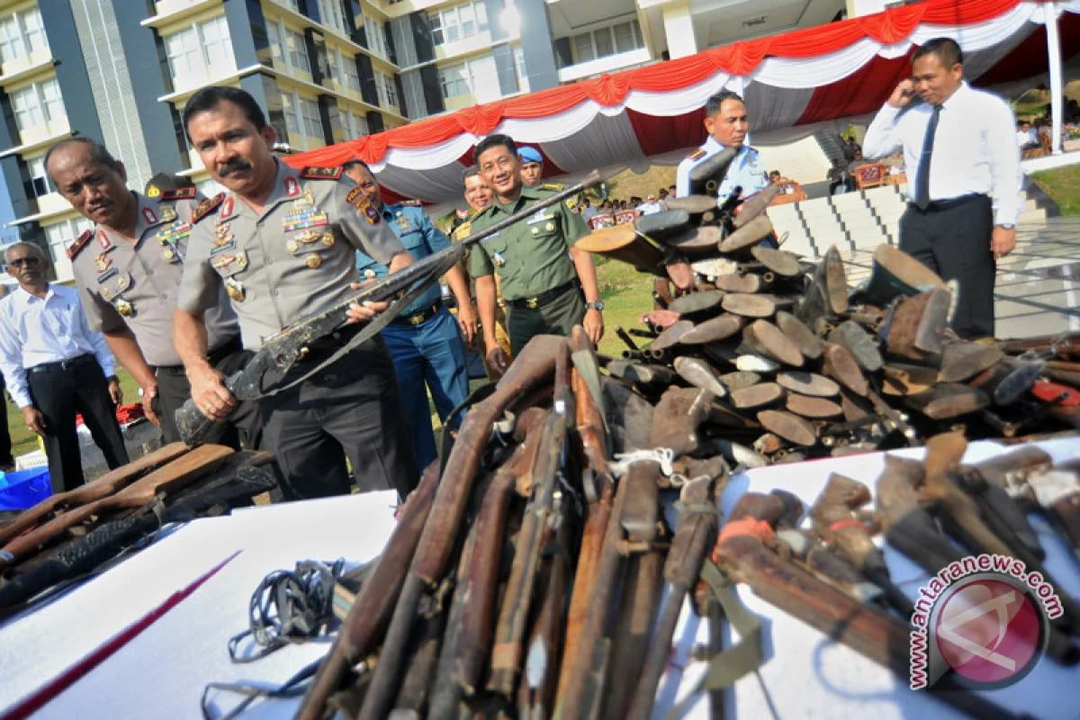 Senjata api ilegal dirakit Ki Bedil selama 20 tahun akhirnya terungkap