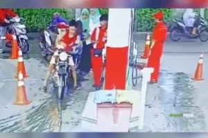 SPBU Sriwijaya Semarang Tutup Sementara Pasca Kebakaran Motor