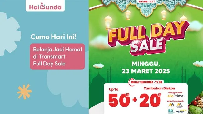 Transmart Full Day Sale: Cara Belanja Hemat di Minggu Ini